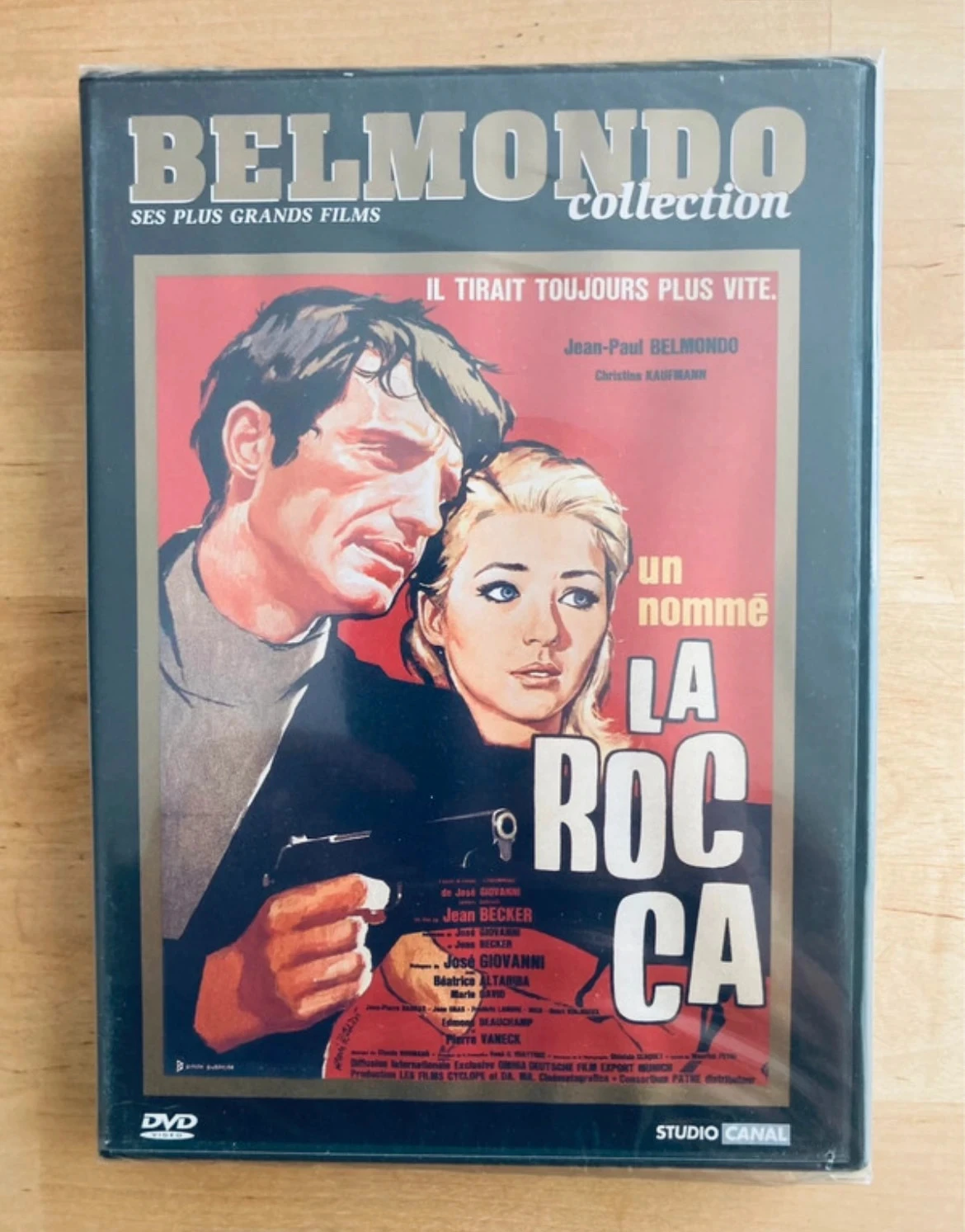 DVD Un nommé La Rocca Jean-Paul Belmondo.